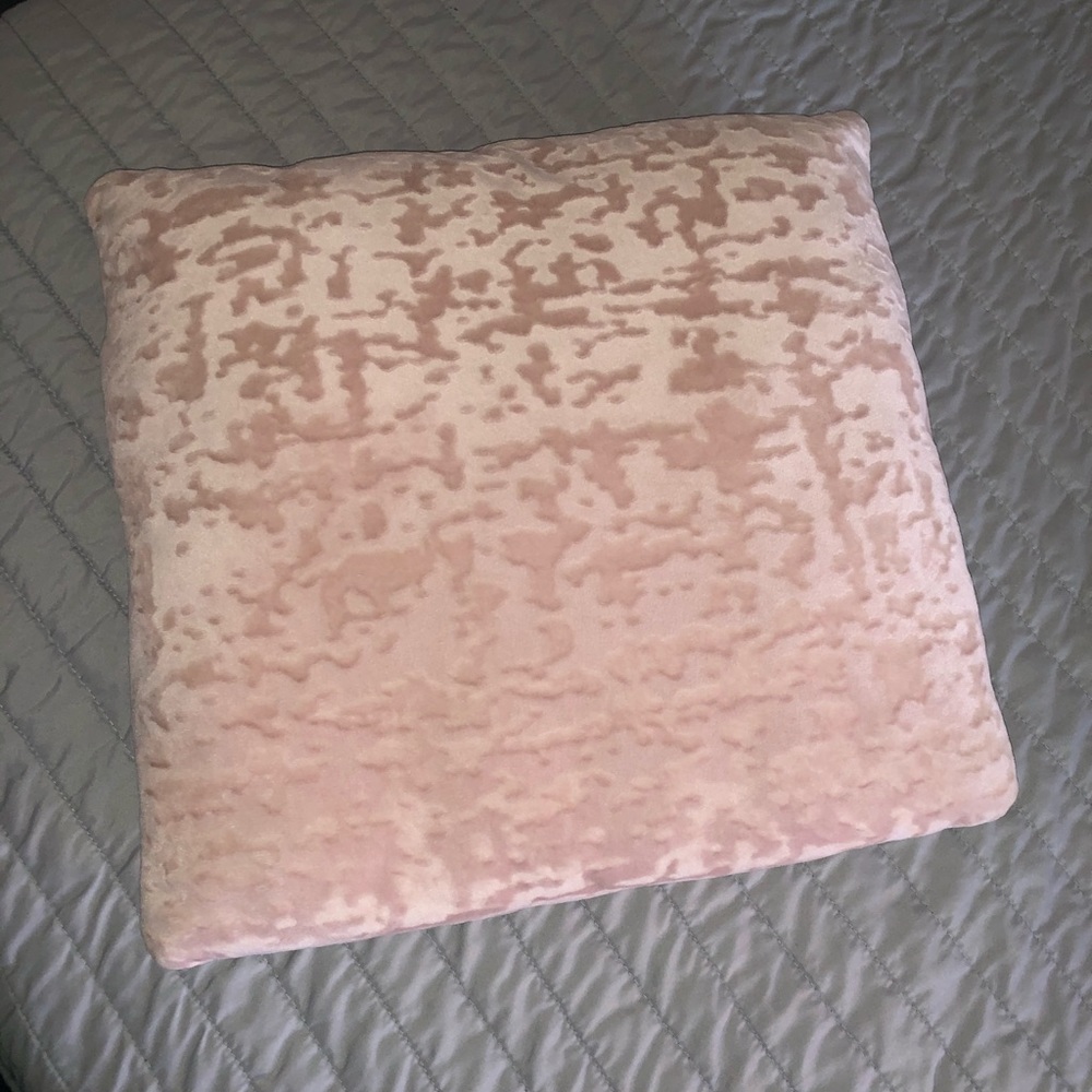 Pink Throw Pillow